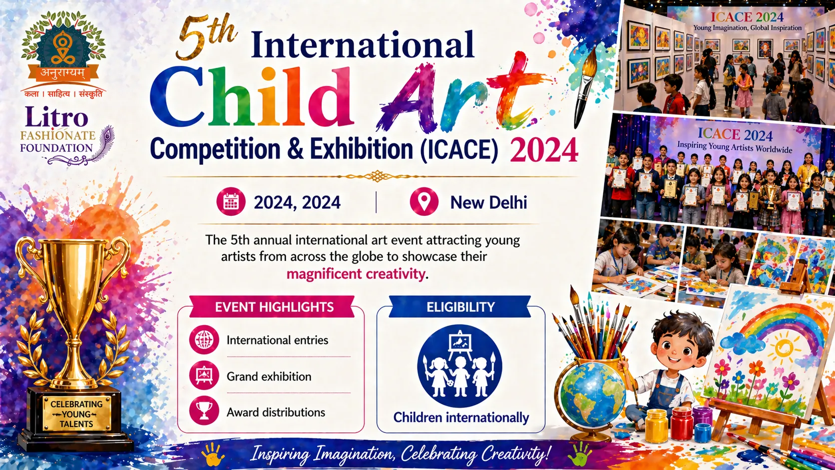 5th International Child Art Competition & Exhibition (ICACE) 2024