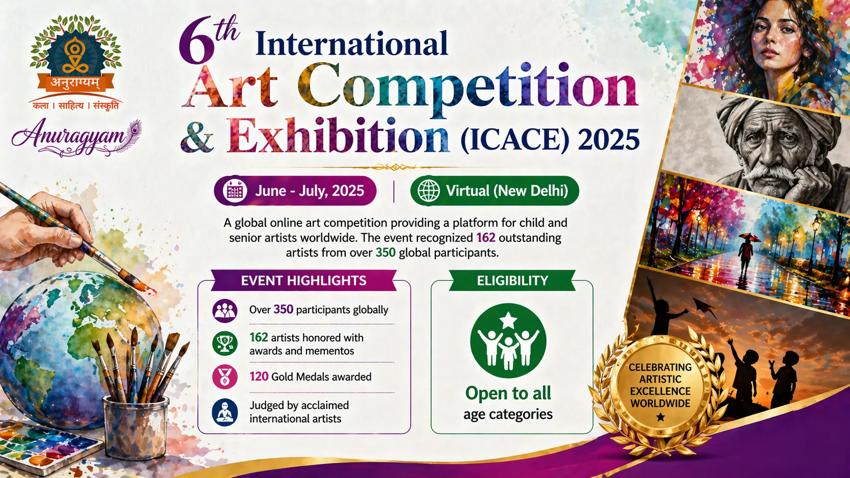 6th International Art Competition & Exhibition (ICACE) 2025